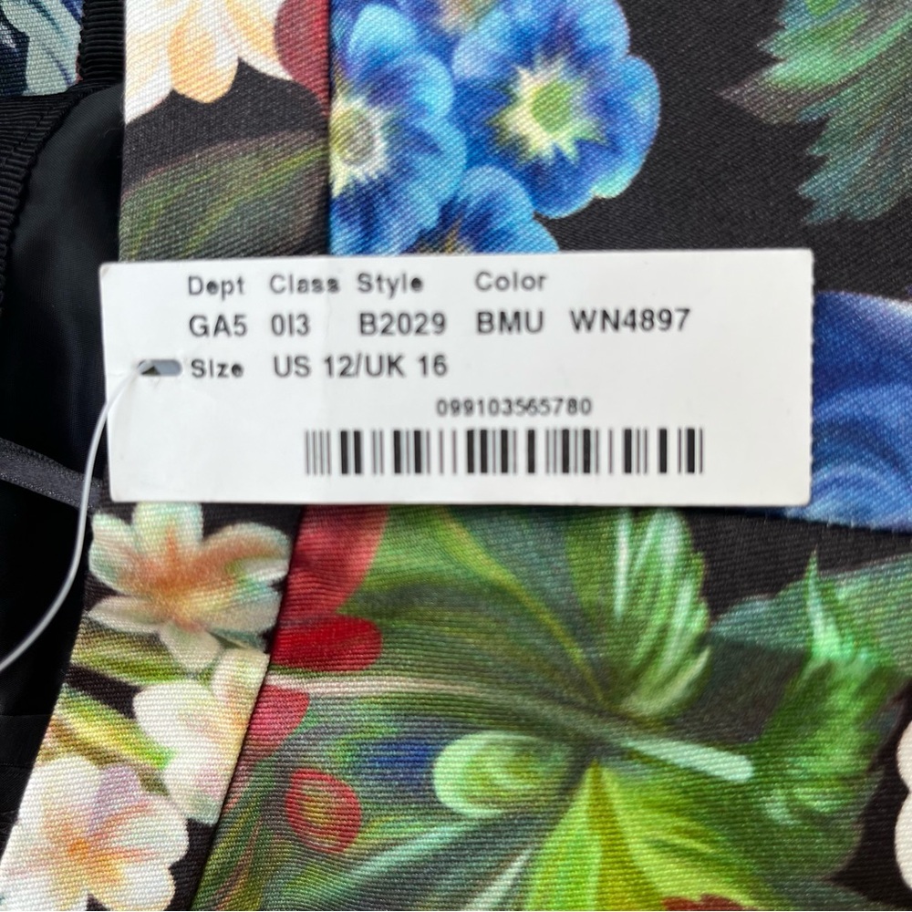 J. Crew Collection Cotton & Silk Floral Pencil Skirt Fall Casual - Picture 8 of 8